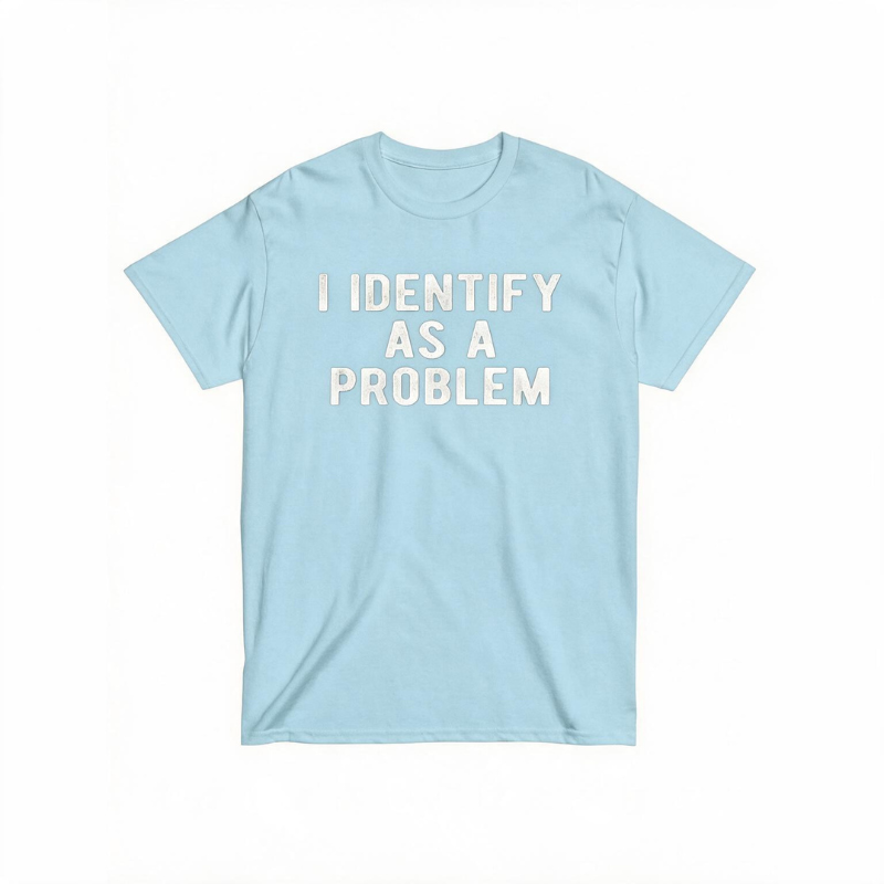 I Identify as a problem T-shirt