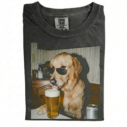 Custom Dog Beer Funny Tee