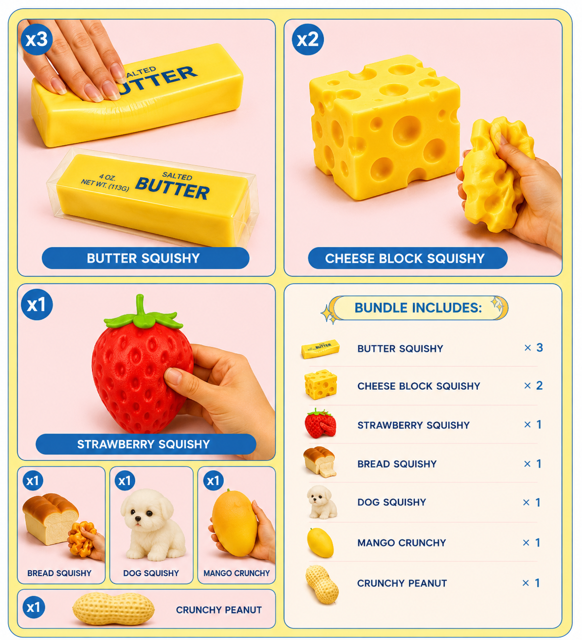 Bundle Squishy Set