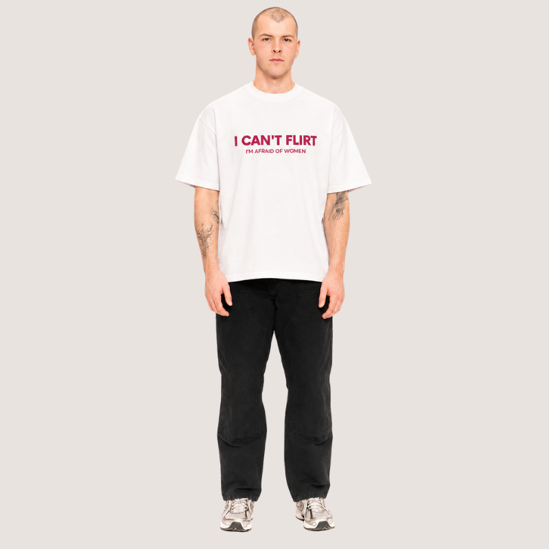 I CAN'T FLIRT TEE