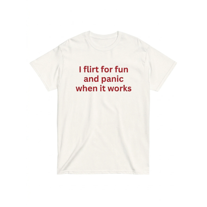 I FLIRT FOR FUN TEE