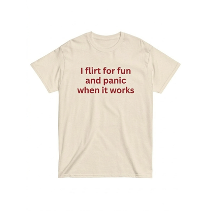 I FLIRT FOR FUN TEE