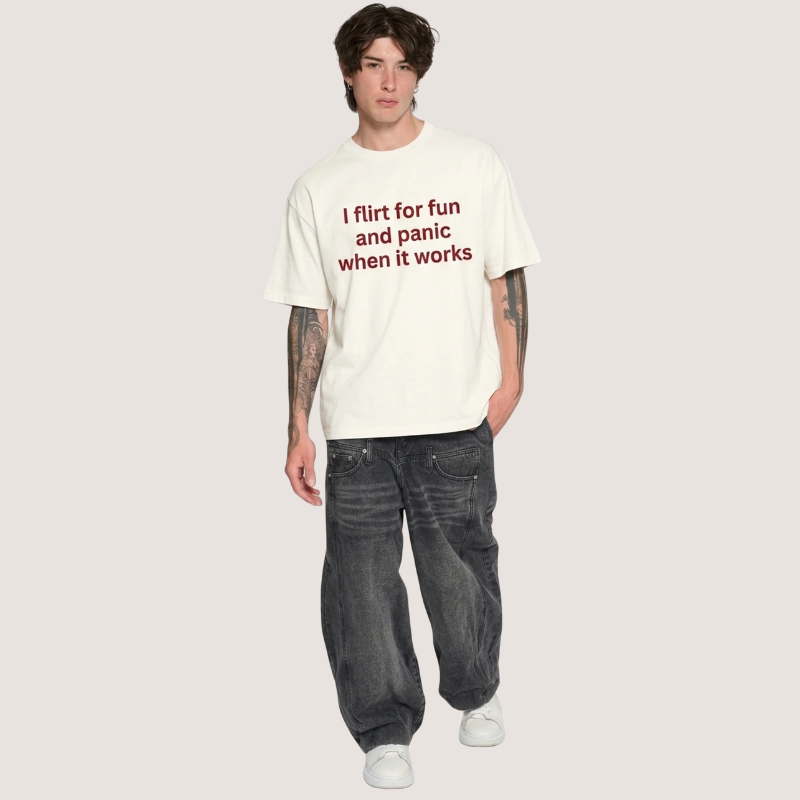 I FLIRT FOR FUN TEE