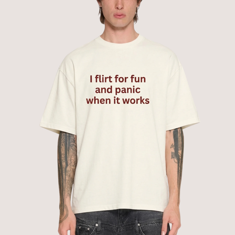 I FLIRT FOR FUN TEE