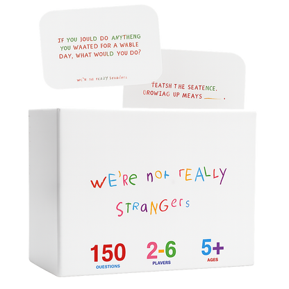 WE'RE NOT REALLY STRANGERS Kids Edition
