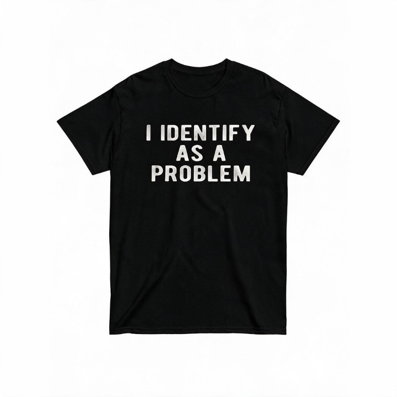 I Identify as a problem T-shirt