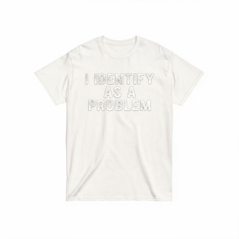 I Identify as a problem T-shirt
